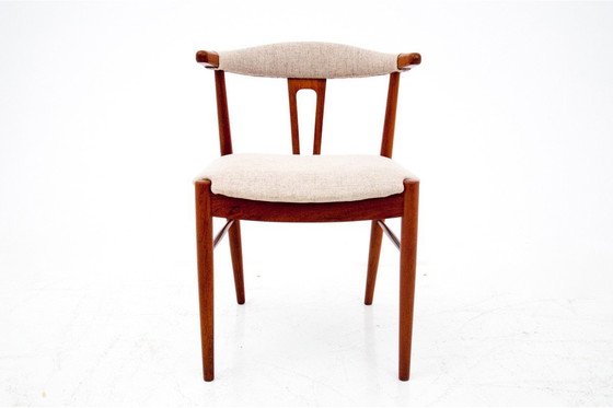 Image 1 of Deux chaises en teck, design danois, années 1960