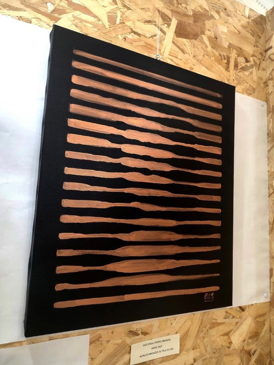 Image 1 of Walter Geraci - Gioconda Stripes Bronze