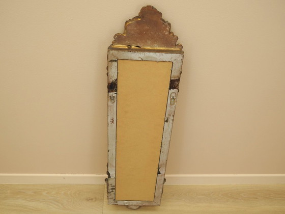 Image 1 of Mirror in a wooden frame, Italian design, 1960s, manufactured in Italy