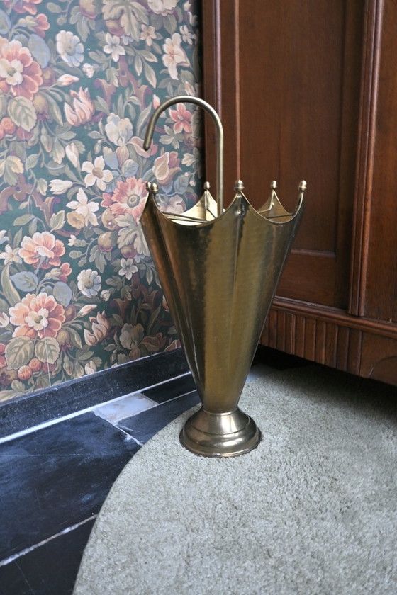 Image 1 of Messing paraplubak jaren 50 vintage