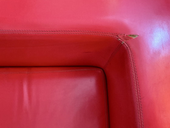 Throw-Away Willie Landels Zanotta rood Italië – Fauteuils, Plastic, Skai (photo 12 of 13)