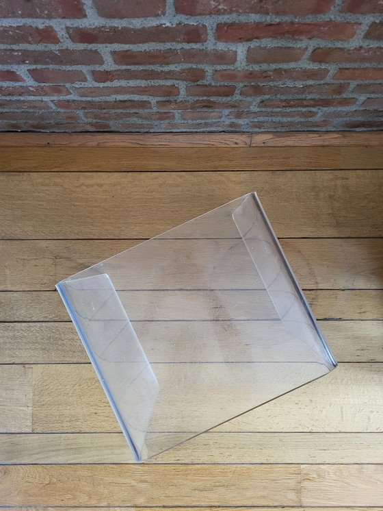 Image 1 of Vintage plexiglass side table