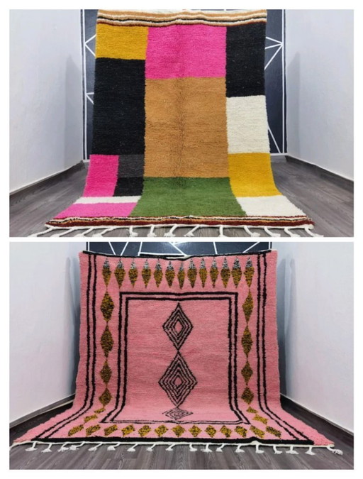 2x traditionelle Tapis 300/250cm und 250/150cm