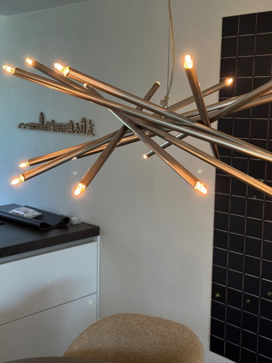 Image 1 of Astri hanglamp – Marco Zotta voor Bilumen – RVS – 72 cm