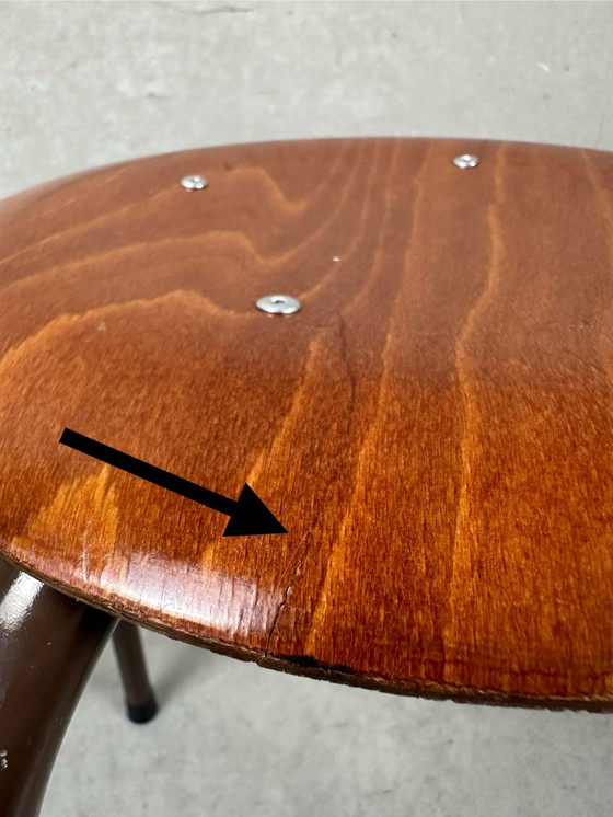 Image 1 of Vintage kruk - plywood