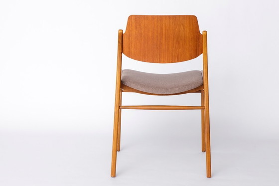 Image 1 of 4 Mid Century Teak-Esszimmerstühle, Hartmut Lohmeyer für Wilkhahn, 1960er Jahre