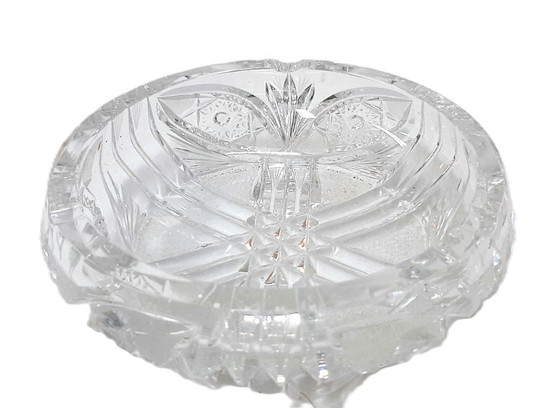 Image 1 of Bellissimo posacenere di cristallo per sigarette da 15 cm
