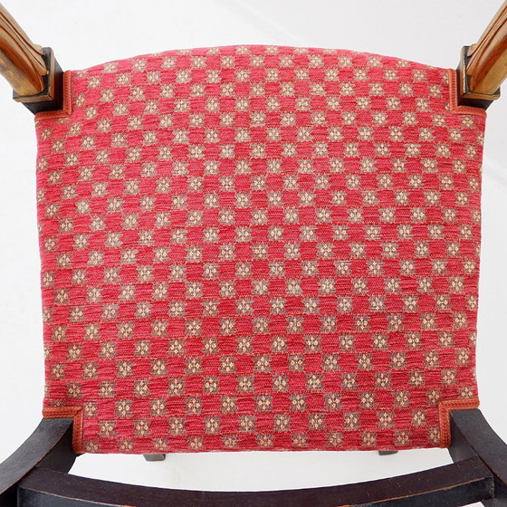 Image 1 of Fauteuil Empire noir et or - XIXe siècle