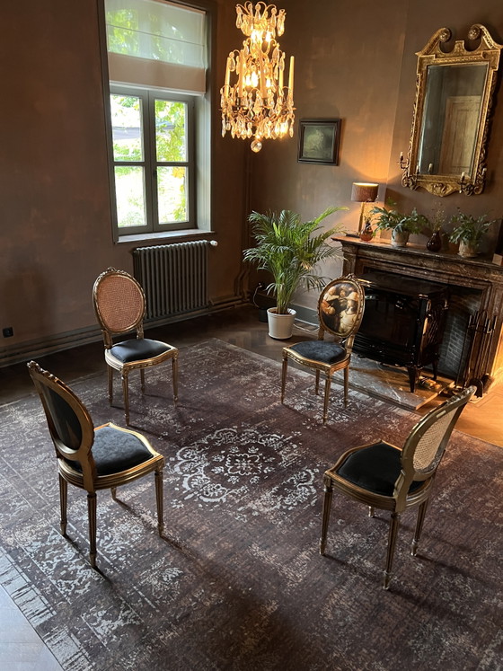 Tappeto di design Louis De Poortere Fading World Tappeto a medaglione – Ebano – 280 × 360 cm (photo 3 of 15)