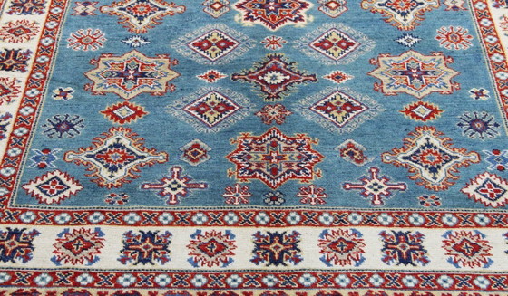 Image 1 of Origineel handgeknoopt Ziegler Kazak tapijt, 203 x 150 cm, nieuw en in uitstekende staat.