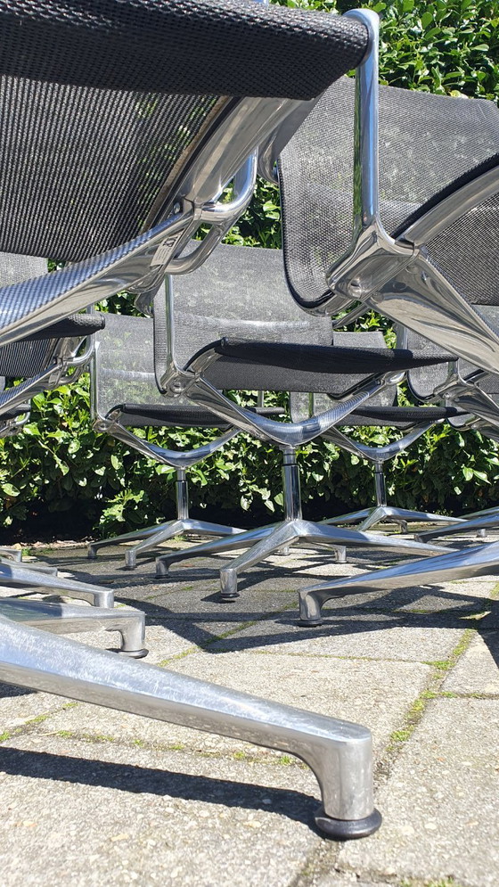 Image 1 of 6x UNA design office chair ICF mesh black netweave