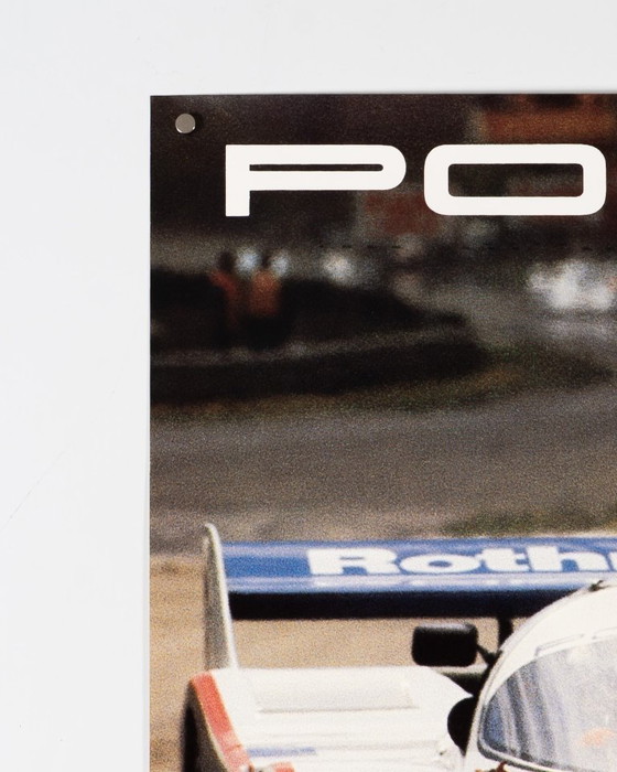 Image 1 of 1000 km Silverstone – 1985 – Originele vintage motorsportposter van Gruppe C – Racen in de jaren 80 – 102x76 cm