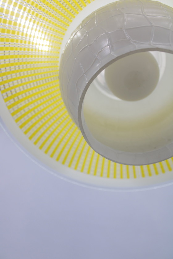 Image 1 of Lampada a sospensione in vetro anni '70, Cecoslovacchia