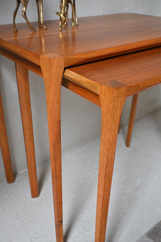 Image 1 of Juego de dos mesas auxiliares Rex Raab para Wilhelm Renz