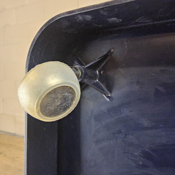 Image 1 of Vintage Itilian design GAME side table Marcello Siard / Collezoni Longata space age bar table / magazine table