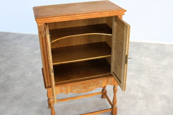 Image 1 of Brutalist Danish bar cabinet