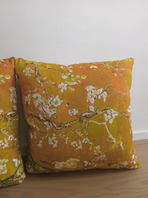 Dekorative Kissen, Van Gogh Blütenstoff – kussentjes, Textile, Canvas (photo 2 of 5)