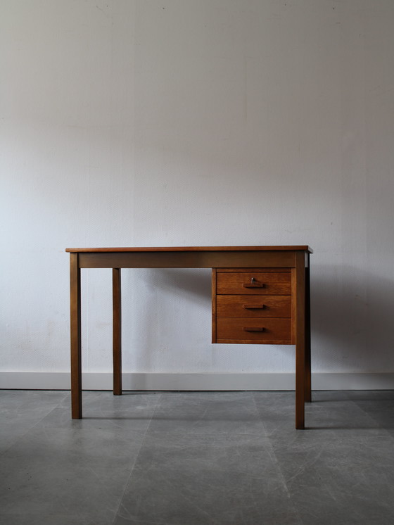 Image 1 of Vintage Danish compact desk in teak