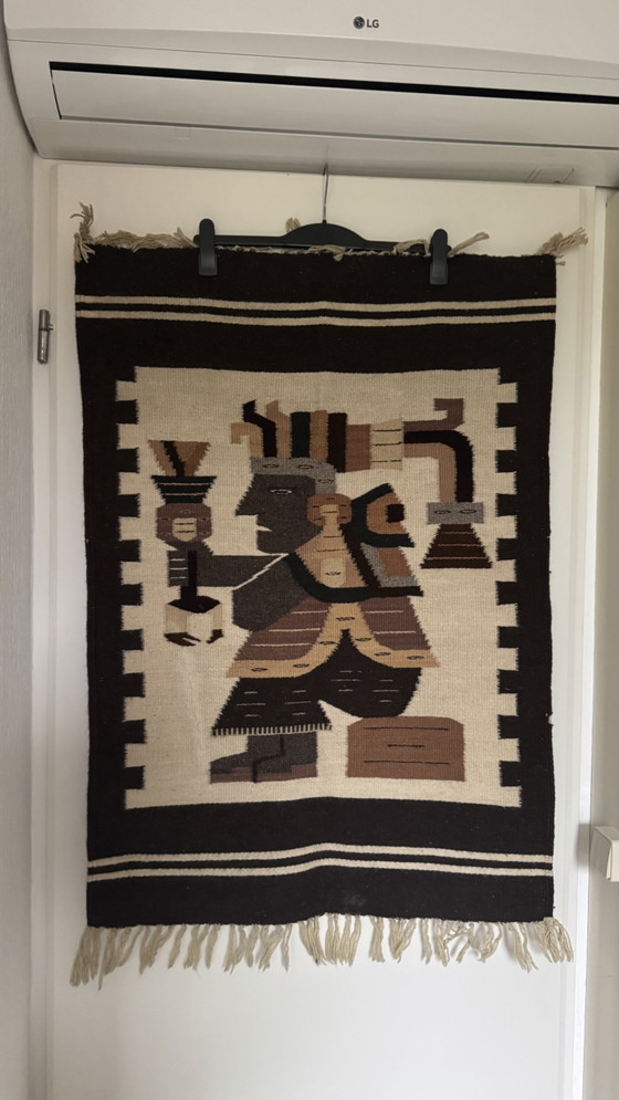 Dos tapices de los Andes – Decoración de pared, Textile, Wool (photo 5 of 7)