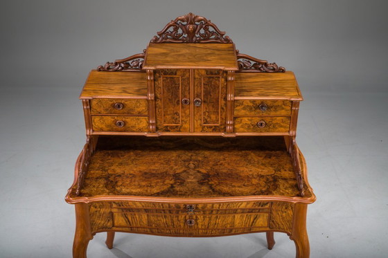 Image 1 of Louis Philippe Nussbaum Sekretär Schreibtisch