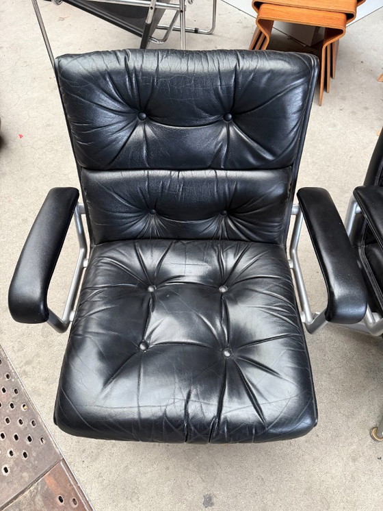 Image 1 of Girsberger office chair leer