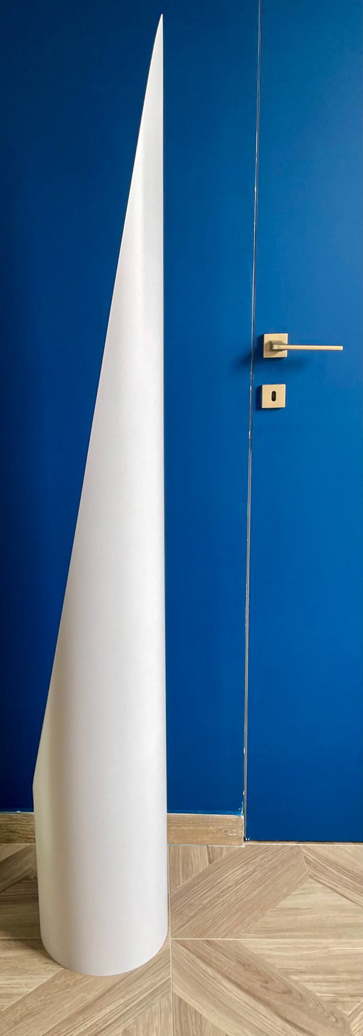 Standing mirror - Lipstick - wood, made of PVC