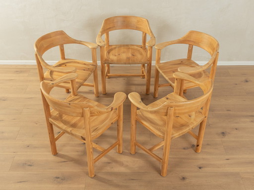5x Chaises Rainer Daumiller, Pin massif