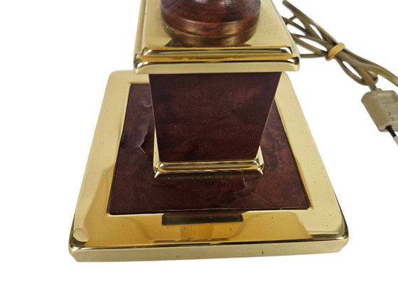 Image 1 of Herda Amsterdam - Lámpara de escritorio con brazo extensible - Latón - Años 70