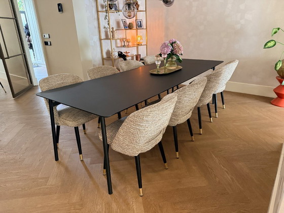 Studio Henk dining table (100x260) – Metal, Wood (photo 2 of 7)