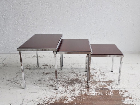 Image 1 of Set di tavolini da 3 pezzi.