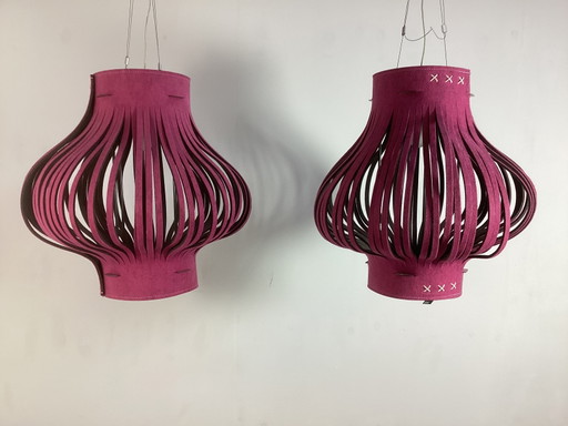 2 Buzzispace Buzzilight Acoustic Pendant Lamps / Floor Lamp