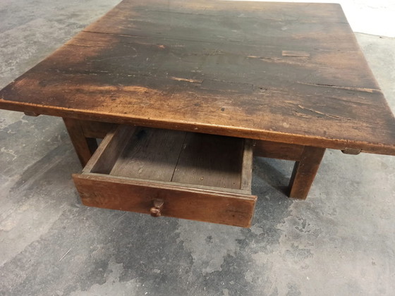 Image 1 of Tavolino da caffè antico rustico
