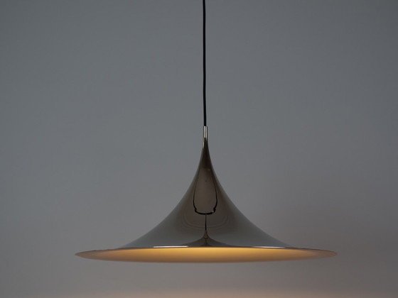 Deense vintage halve hanglamp van Fog Og Morup, 1969 – Fog & Mørup, Hanglampen, Brass (photo 3 of 10)