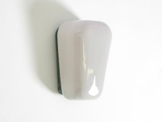 Image 1 of Zeldzame en zeer fraaie Mid Century Modern buitenwandlamp van Bega, model 168.