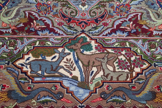 Image 1 of Persian carpet Kashmar 3.50 x 2.50 Oriental carpet fine No. 1050