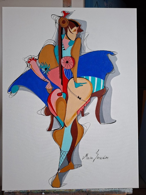 Image 1 of Maia Siradze Cubism woman