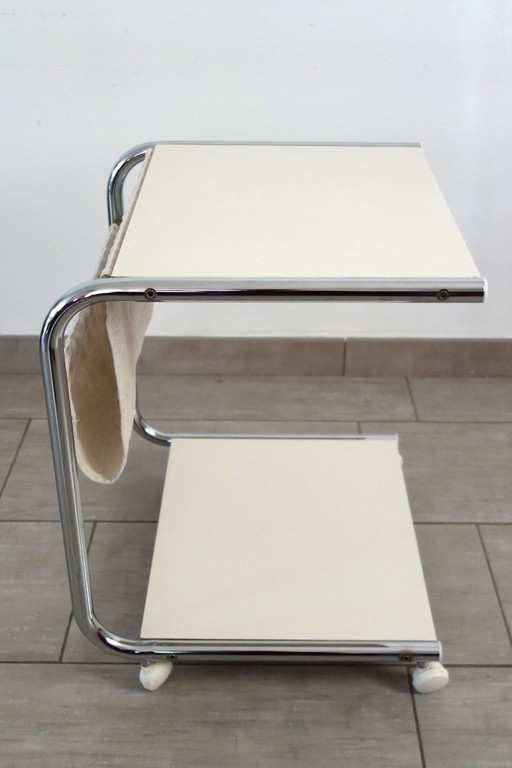 Table d'appoint à roulettes  par Tomas Jelinek, Ikea, 1980