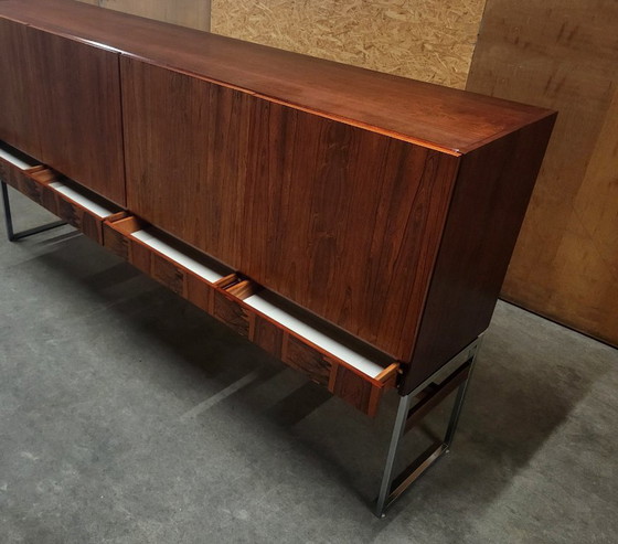Image 1 of Vintage highboard in palissander van Aurora Meubelfabriek 1960