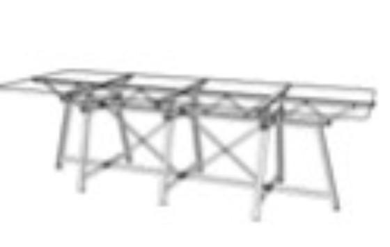 Image 1 of Glass Dining "Endless Table" by Aart van Asseldonk