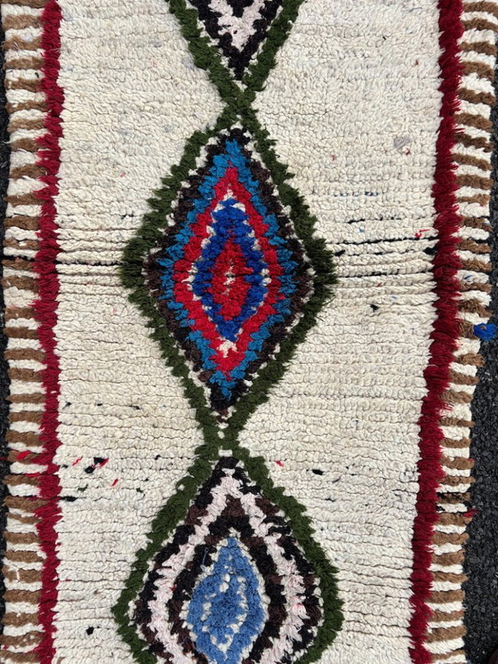 Image 1 of Tapis Beni Ouarain en authentieke laine 200cmx100cm
