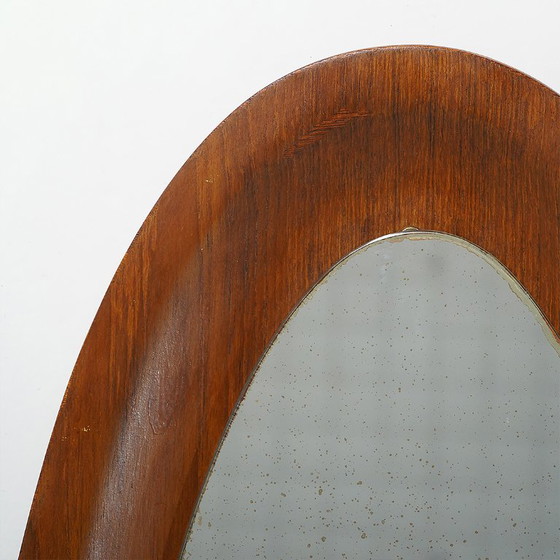 Miroir mural en contreplaqué courbé, années 1960 – Glass (photo 8 of 11)