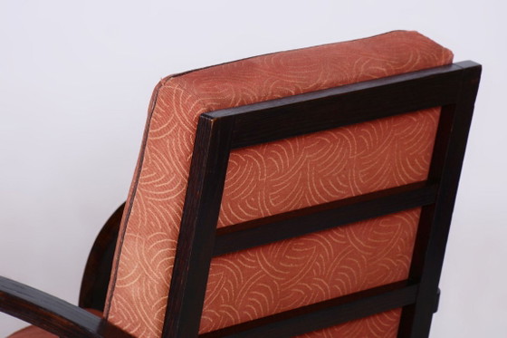 Sillón Art Déco restaurado, de Jindrich Halabala, UP Zavody, República Checa, década de 1930. – Sillones (photo 3 of 10)