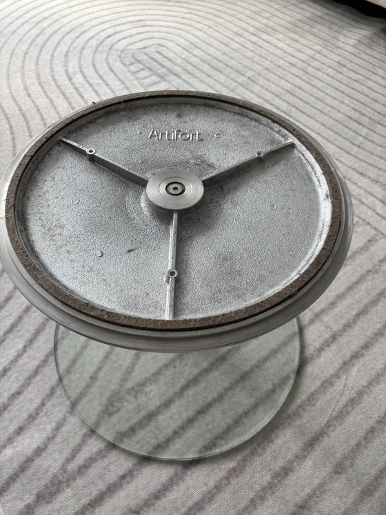Artifort Side table – Glass, Metal (photo 3 of 5)