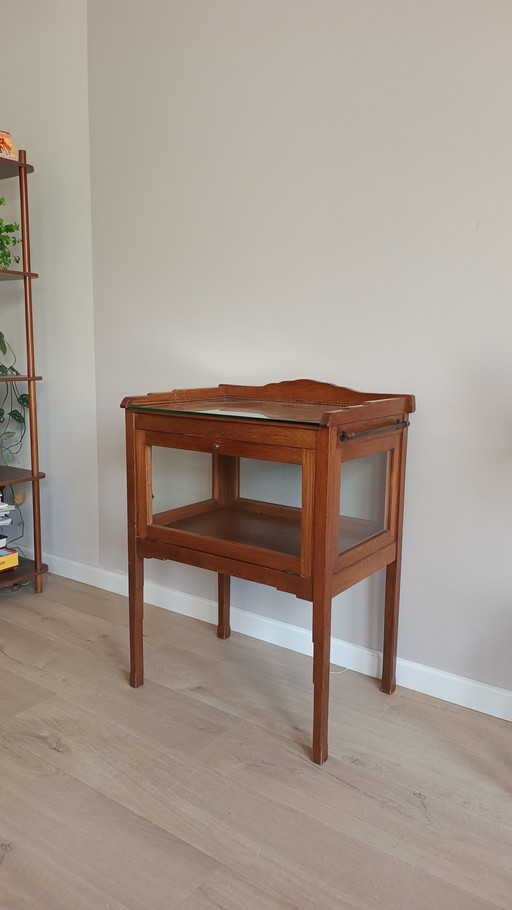 Gorgeous art deco Amsterdam school tea cabinet