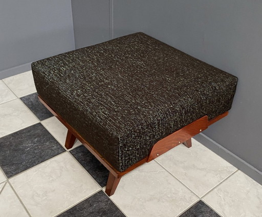 XXl stool / footrest by Frantisek Jirak 1960s