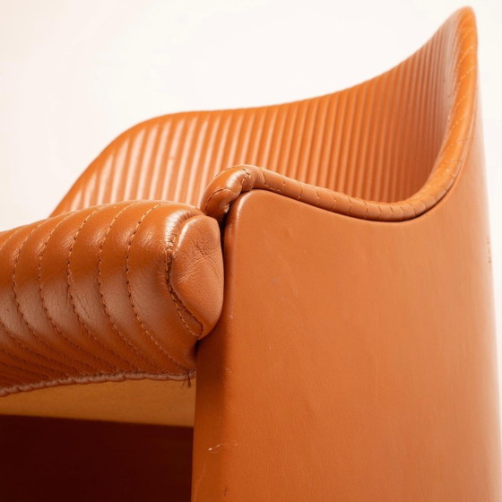 Afra & Tobia Scarpa Artona Poltrona in Pelle Maxalto 1980 – Poltrone, Leather (photo 14 of 26)
