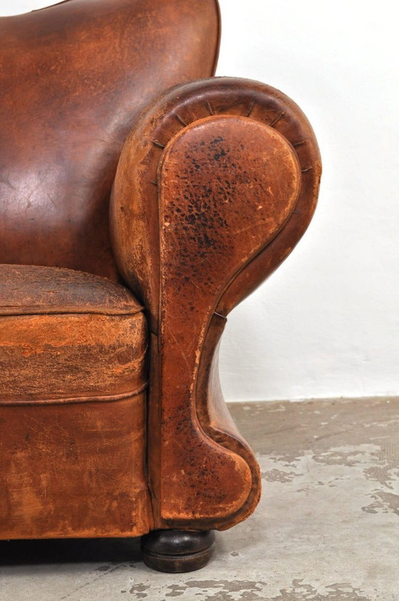 Image 1 of Franse Art Deco clubfauteuil, jaren 30