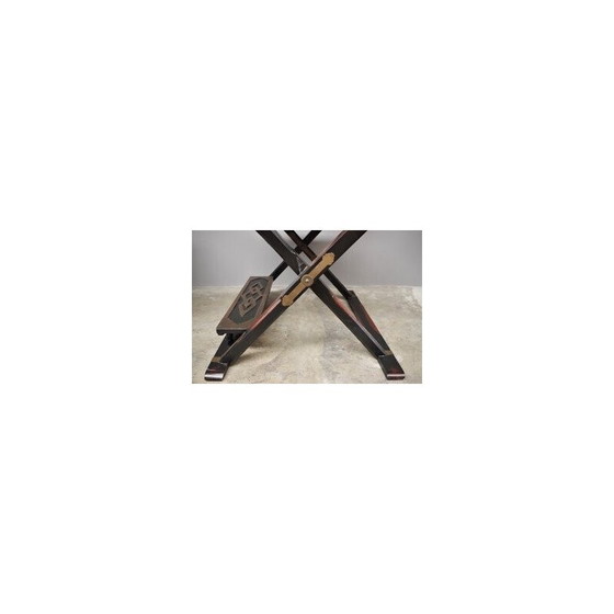 Image 1 of Pair of vintage folding thrones, 1920s