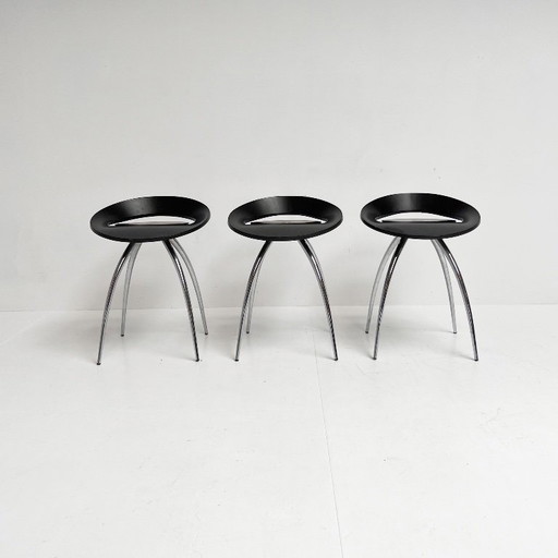 Set van 3 Magis Lyra krukjes van Sigurdur Thorsteinson, 1990's