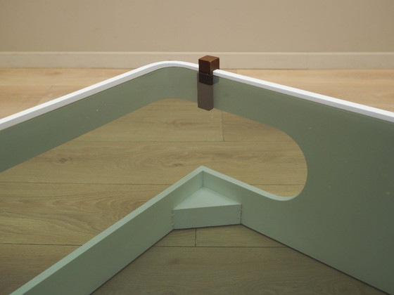 Image 1 of Glazen salontafel, Italiaans design, jaren 70, vervaardigd in Italië.